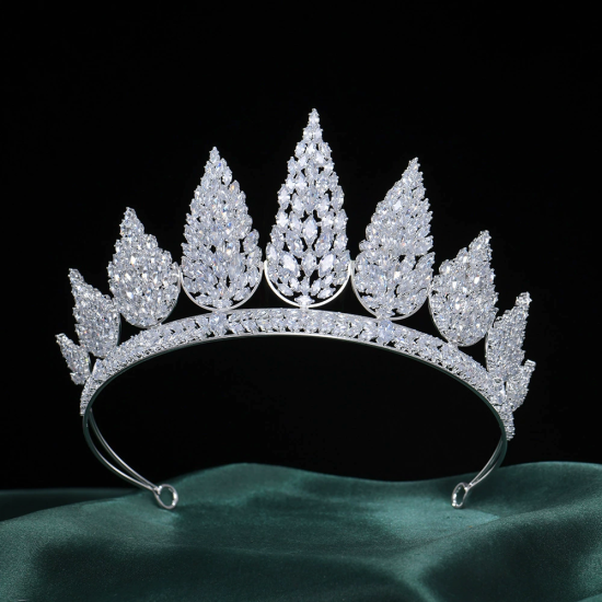Crown Headdress Birthday Headdress Main Wedding Dress Accessories Simple Wedding Hair Accessories Crown Headdress Birthday Headdress Main Wedding Dress Accessories Simple Wedding Hair Accessories