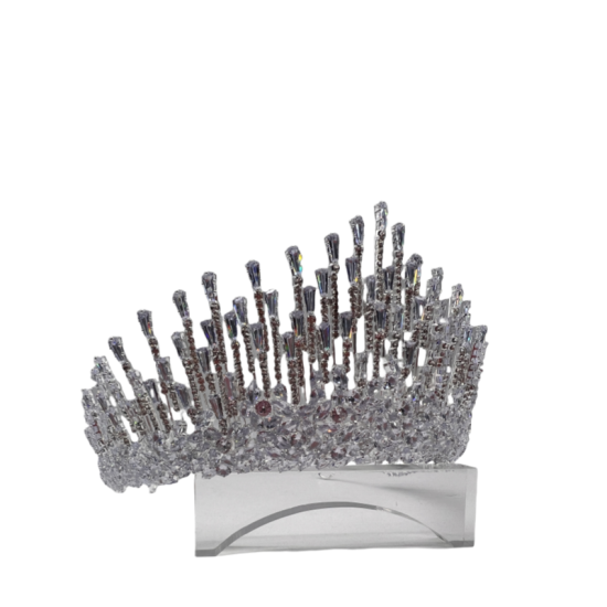 Zircon Crown High-End Zircon Crown Bridal Crown Zircon Crown High-End Zircon Crown Bridal Crown