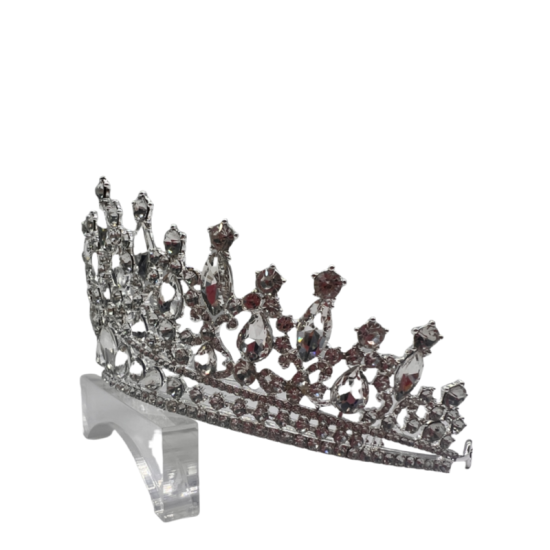 Luxury Diamond Crystal Crown Crown Female Wedding Headdress Alloy Crown Luxury Diamond Crystal Crown Crown Female Wedding Headdress Alloy Crown