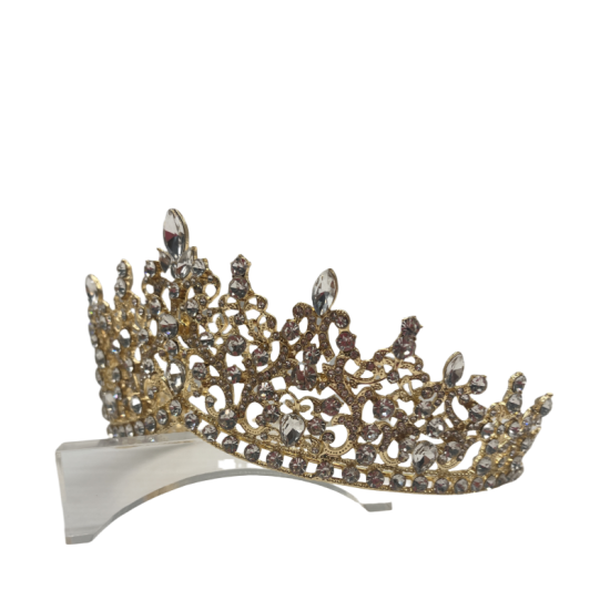 Handmade Super Shiny Rhinestone Crown Retro Hair Accessories Diamond Crown Handmade Super Shiny Rhinestone Crown Retro Hair Accessories Diamond Crown
