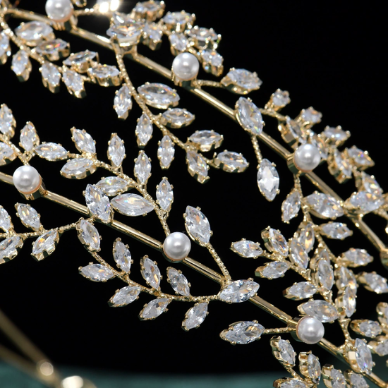 Fairy Three-Layer Rhinestone Sweet Headband Crown DIY All-Match Hair Accessories Fairy Three-Layer Rhinestone Sweet Headband Crown DIY All-Match Hair Accessories