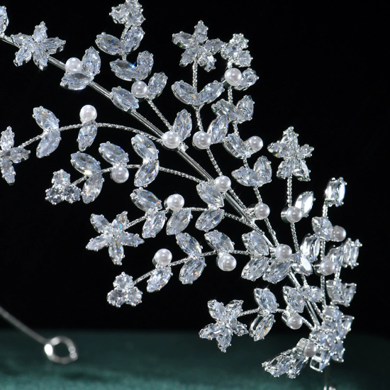 Crown Creative Branch Bride Crown Fashion High-End Headband Crown Creative Branch Bride Crown Fashion High-End Headband