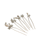 Ancient Style U-Shaped Pearl Alloy Hair Fork Golden Leaf Pearl Pin Hairpin Headdress Ancient Style U-Shaped Pearl Alloy Hair Fork Golden Leaf Pearl Pin Hairpin Headdress