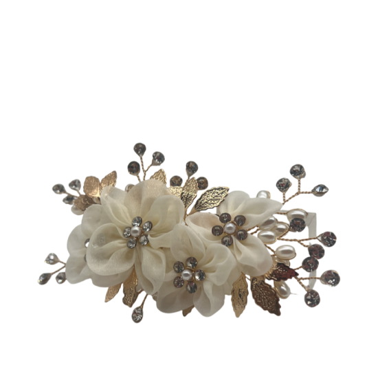 Sweet Mesh Hair Comb Headband Accessories Simulation Fabric Flower Headdress Sweet Mesh Hair Comb Headband Accessories Simulation Fabric Flower Headdress