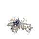 Sapphire Hair Comb Handmade Hair Ornaments Fashionable Hair Comb Sapphire Hair Comb Handmade Hair Ornaments Fashionable Hair Comb