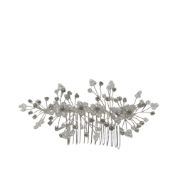 Crystal Hair Comb Hair Accessories Fairy Handmade Beaded Hair Comb Hair Accessories