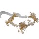 Flower Wreath Braided Headband Flower Girl Pearl Headdress Flower Wreath Braided Headband Flower Girl Pearl Headdress