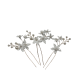 Handmade Beaded Clay Flower Hairpin Hairpin U-Shaped Pin Hair Accessories Handmade Beaded Clay Flower Hairpin Hairpin U-Shaped Pin Hair Accessories