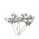 Handmade Beaded Clay Flower Hairpin Hairpin U-Shaped Pin Hair Accessories Handmade Beaded Clay Flower Hairpin Hairpin U-Shaped Pin Hair Accessories