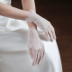 Simple Wedding Gloves White High-End Lace Wedding Gloves Simple Wedding Gloves White High-End Lace Wedding Gloves